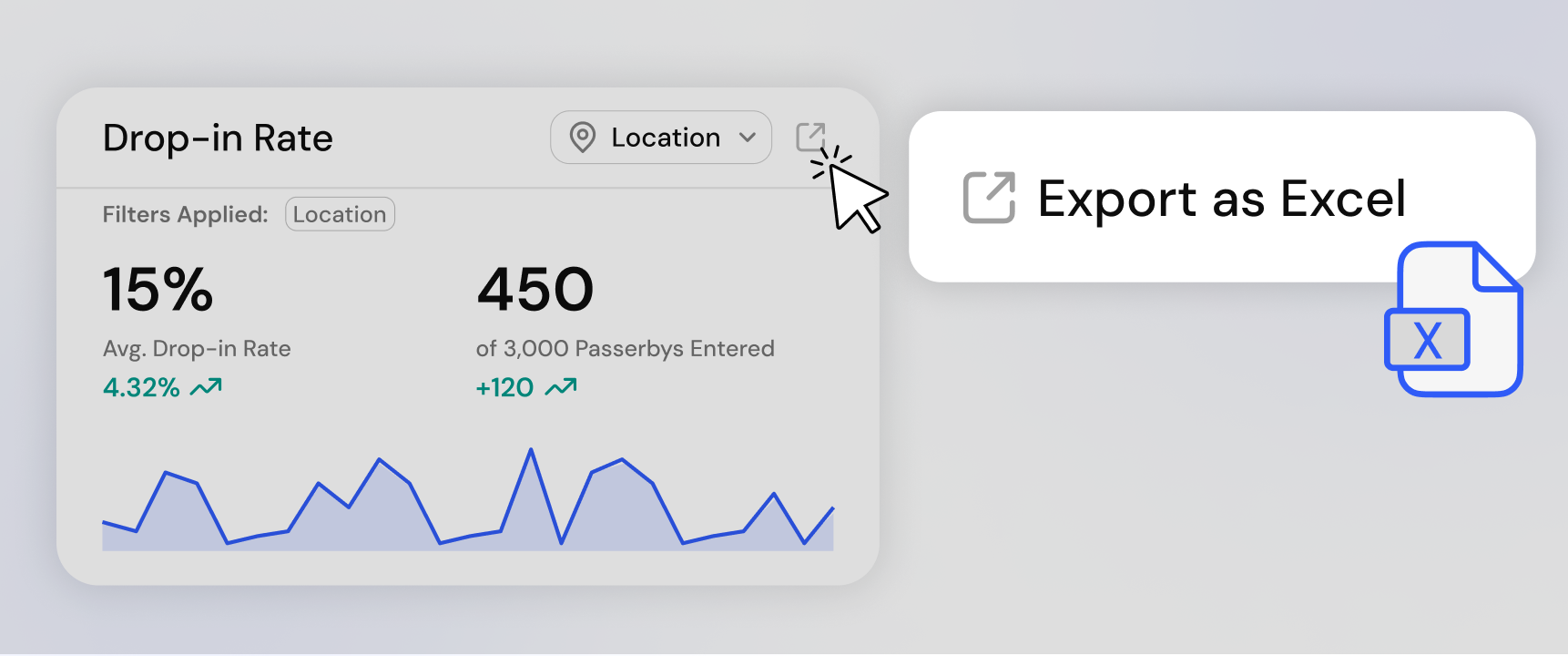 New export feature